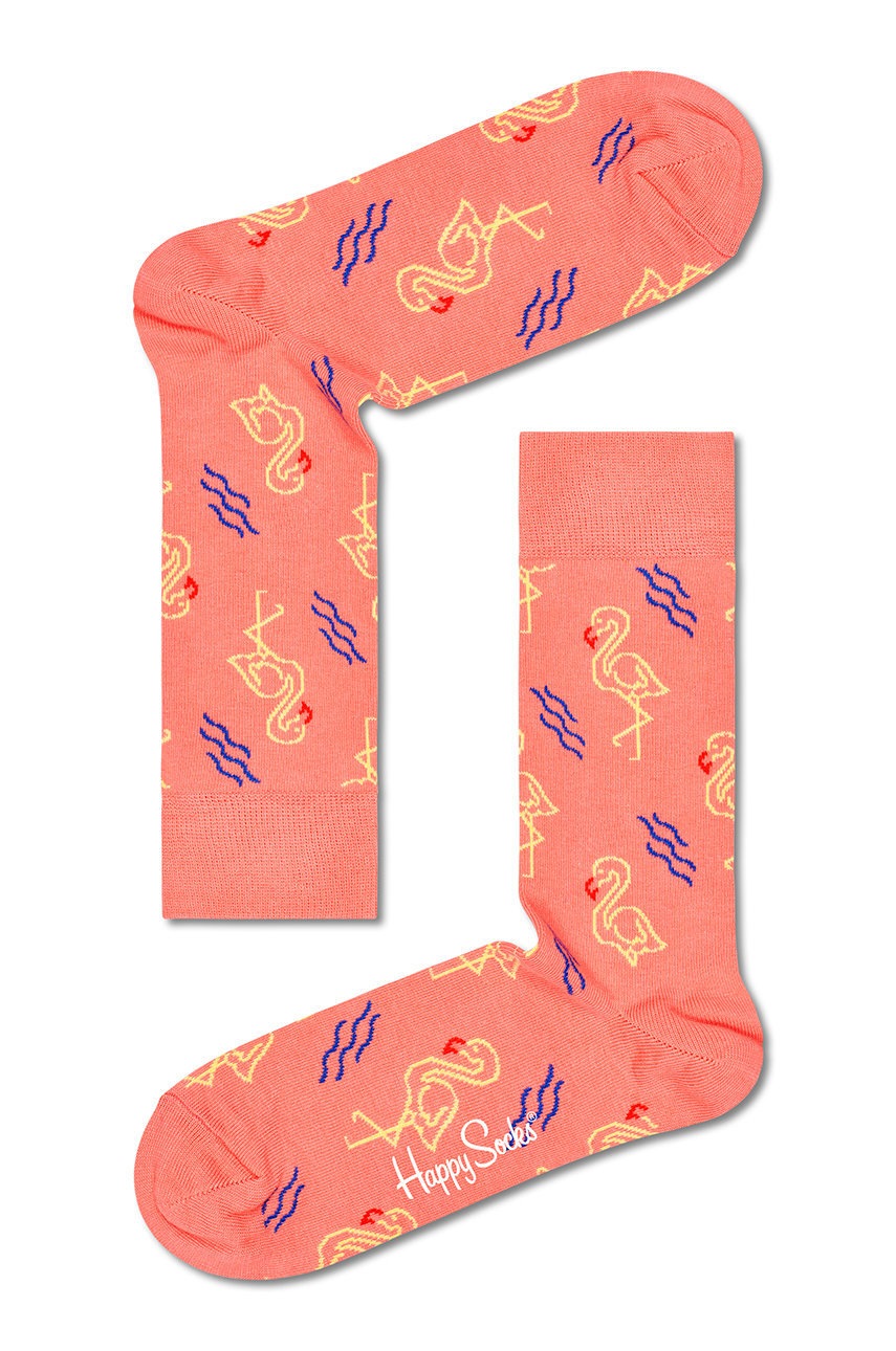 

Носки Happy Socks женские цвет оранжевый