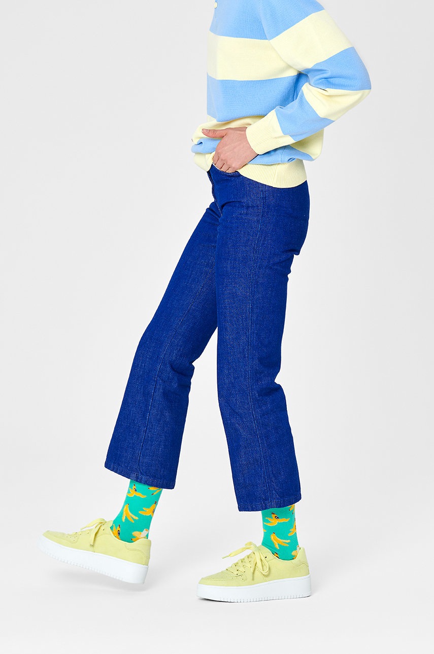 

Чорапи Happy Socks дамски в тюркоазено, Тюркоазен