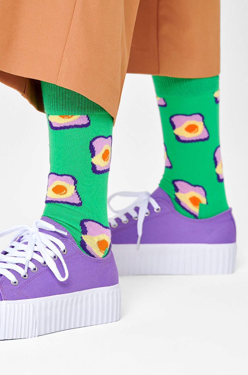 

Носки Happy Socks женские цвет зелёный