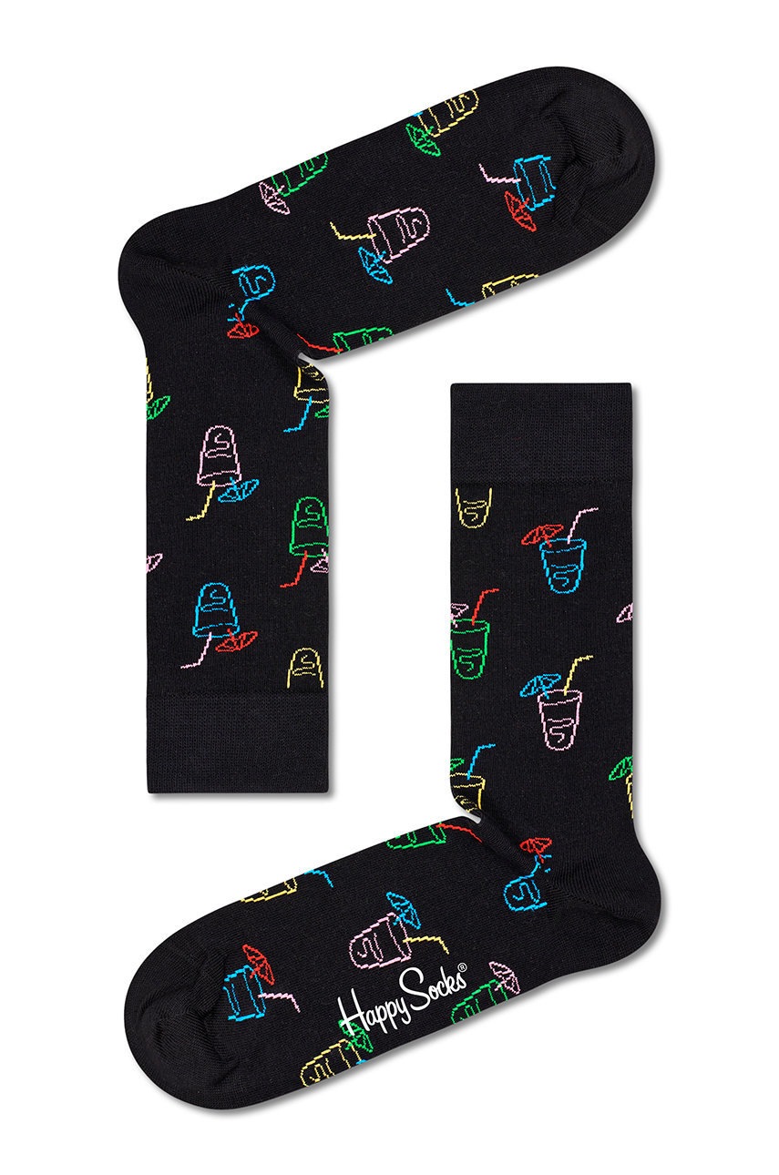 

Шкарпетки Happy Socks жіночі колір чорний