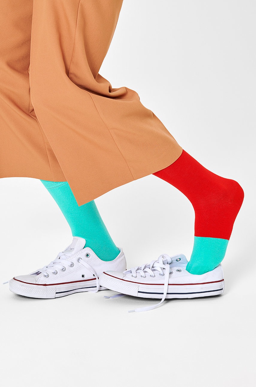 

Чорапи Happy Socks дамски в червено, Червен