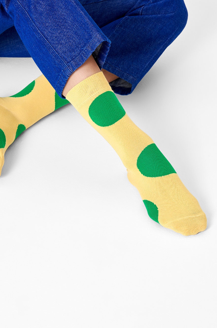 

Шкарпетки Happy Socks жіночі колір жовтий