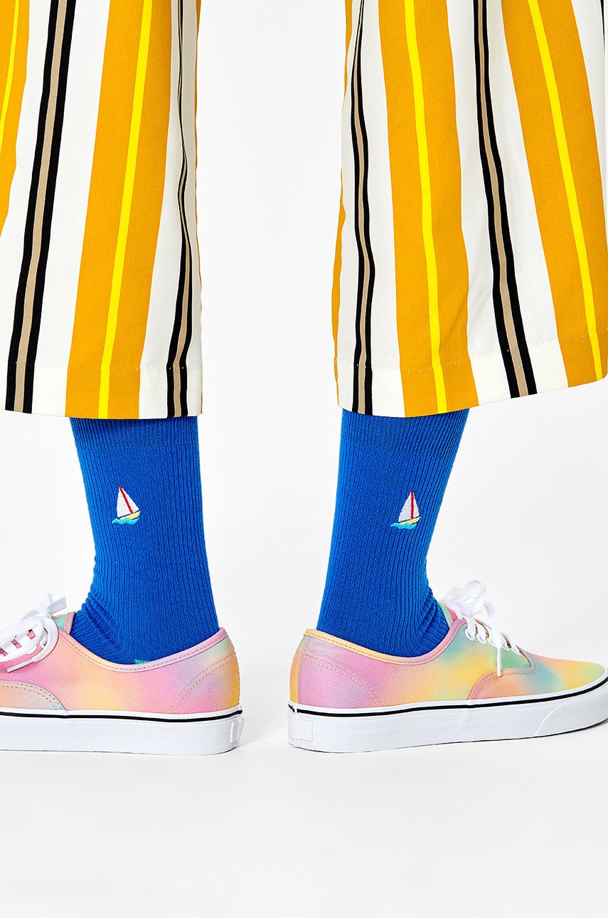 

Чорапи Happy Socks дамски в тюркоазено, Тюркоазен