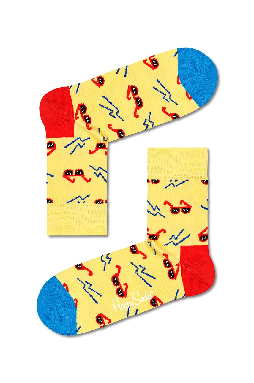 

Шкарпетки Happy Socks жіночі колір жовтий