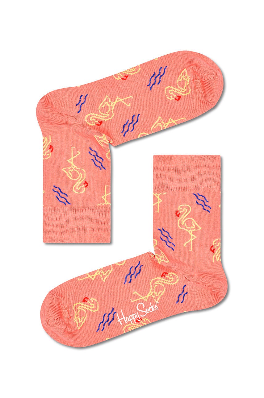 

Носки Happy Socks женские цвет оранжевый