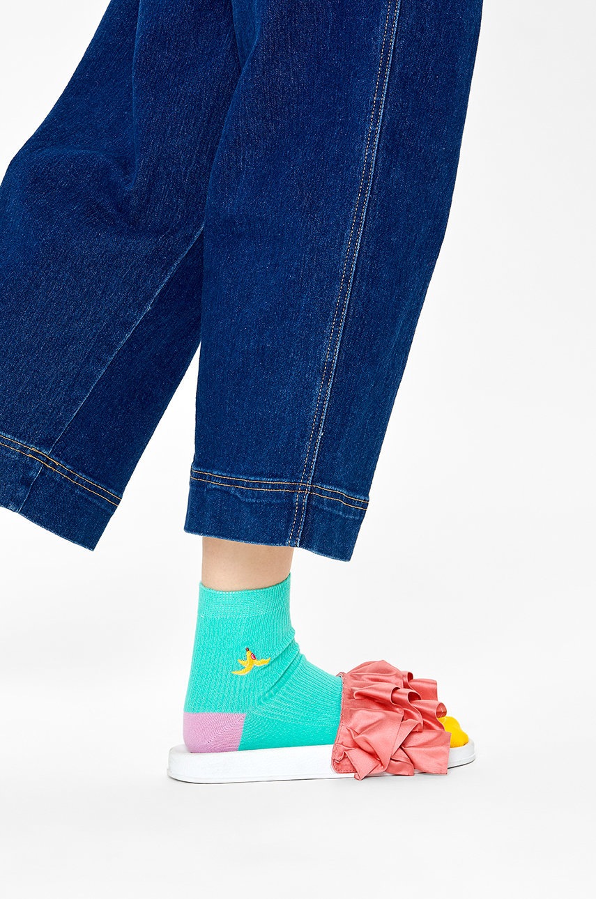 

Чорапи Happy Socks дамски в тюркоазено, Тюркоазен