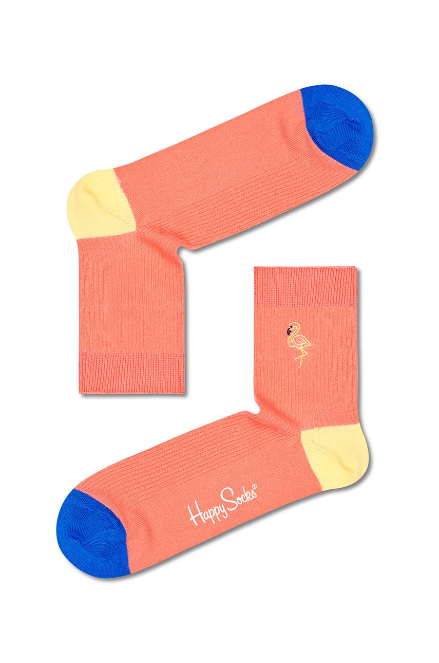 

Носки Happy Socks женские цвет розовый