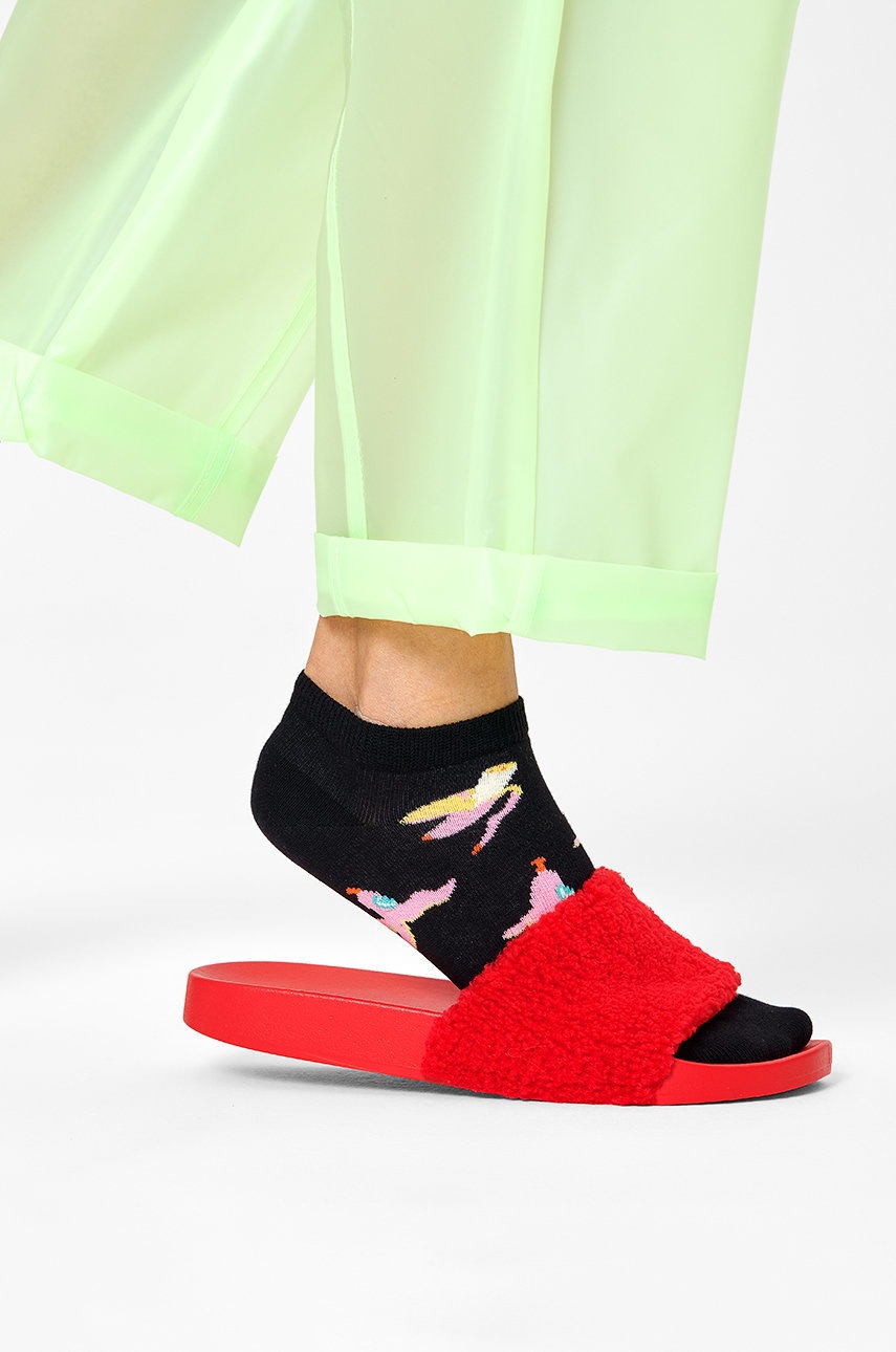 

Шкарпетки Happy Socks жіночі колір чорний