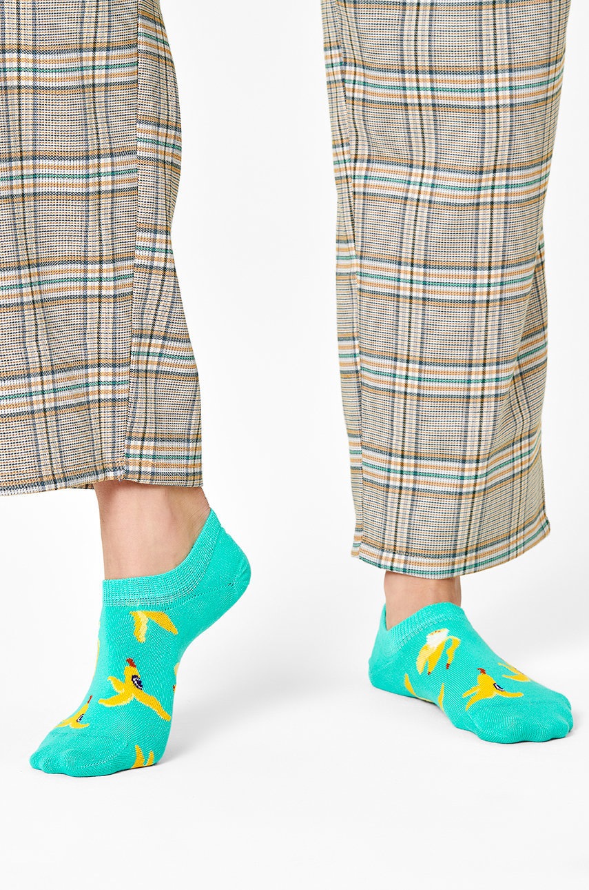 

Чорапи Happy Socks дамски в тюркоазено, Тюркоазен