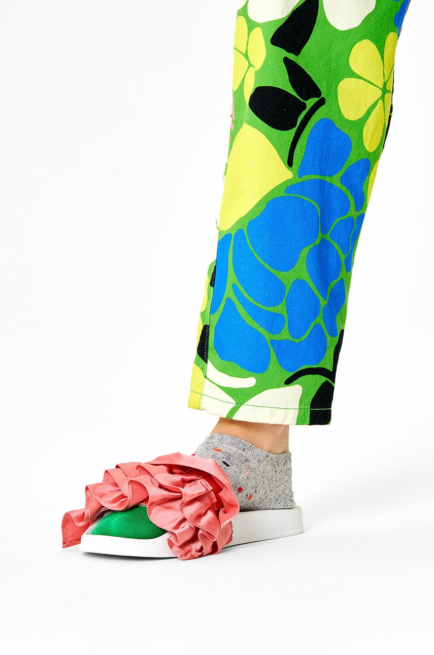 

Чорапи Happy Socks дамски в сиво, Сив
