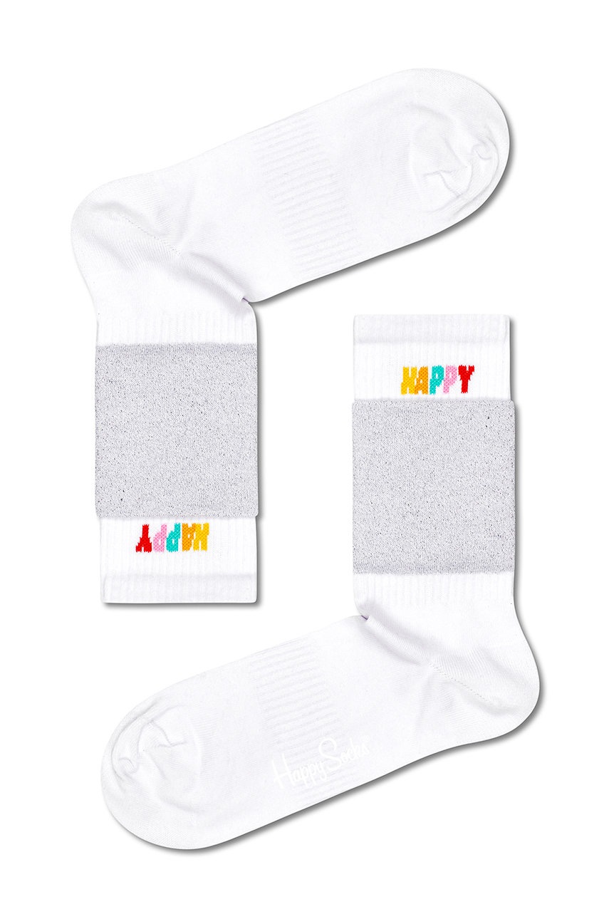 

Шкарпетки Happy Socks жіночі колір білий