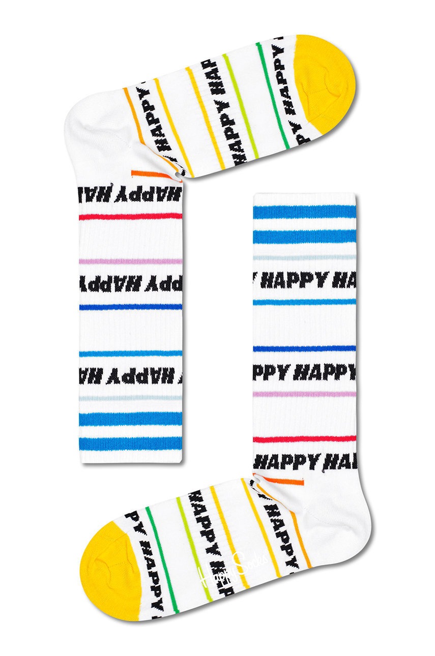 

Шкарпетки Happy Socks жіночі колір білий
