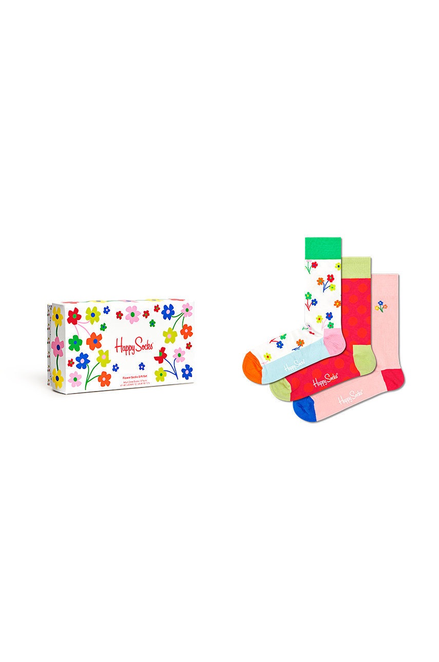 

Чорапи Happy Socks (3 чифта) дамски, Многоцветен