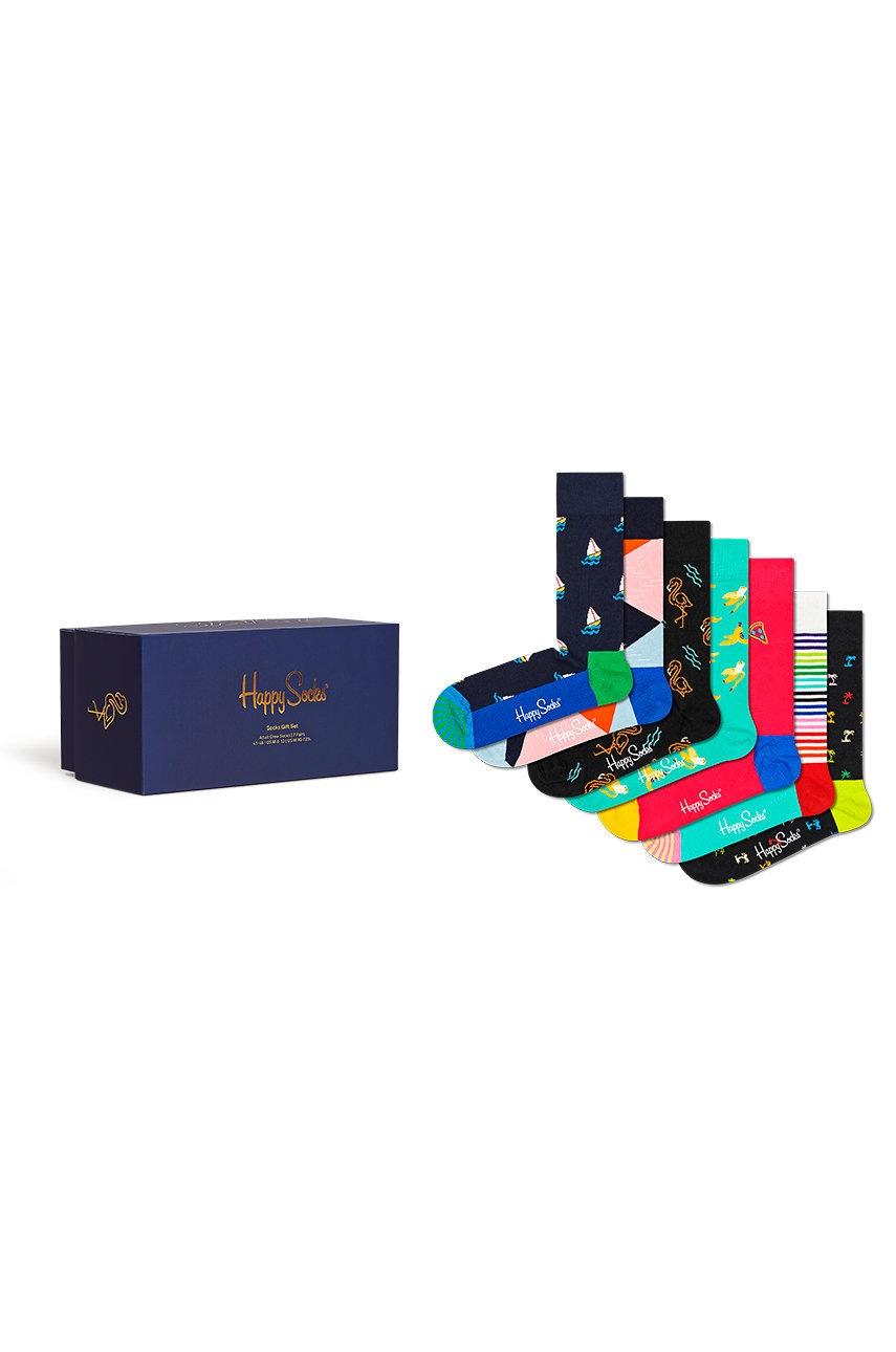 

Чорапи Happy Socks (7 чифта) дамски, Многоцветен