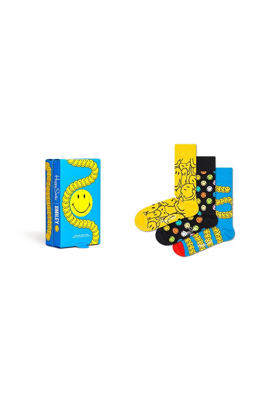 

Чорапи Happy Socks (3 чифта) дамски, Многоцветен