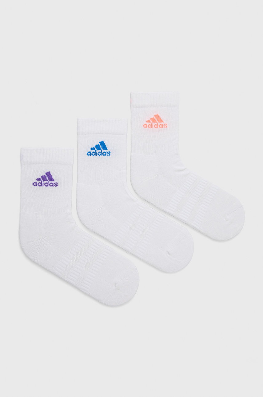 

Носки adidas Performance (3-pack) HE4994 женские цвет белый