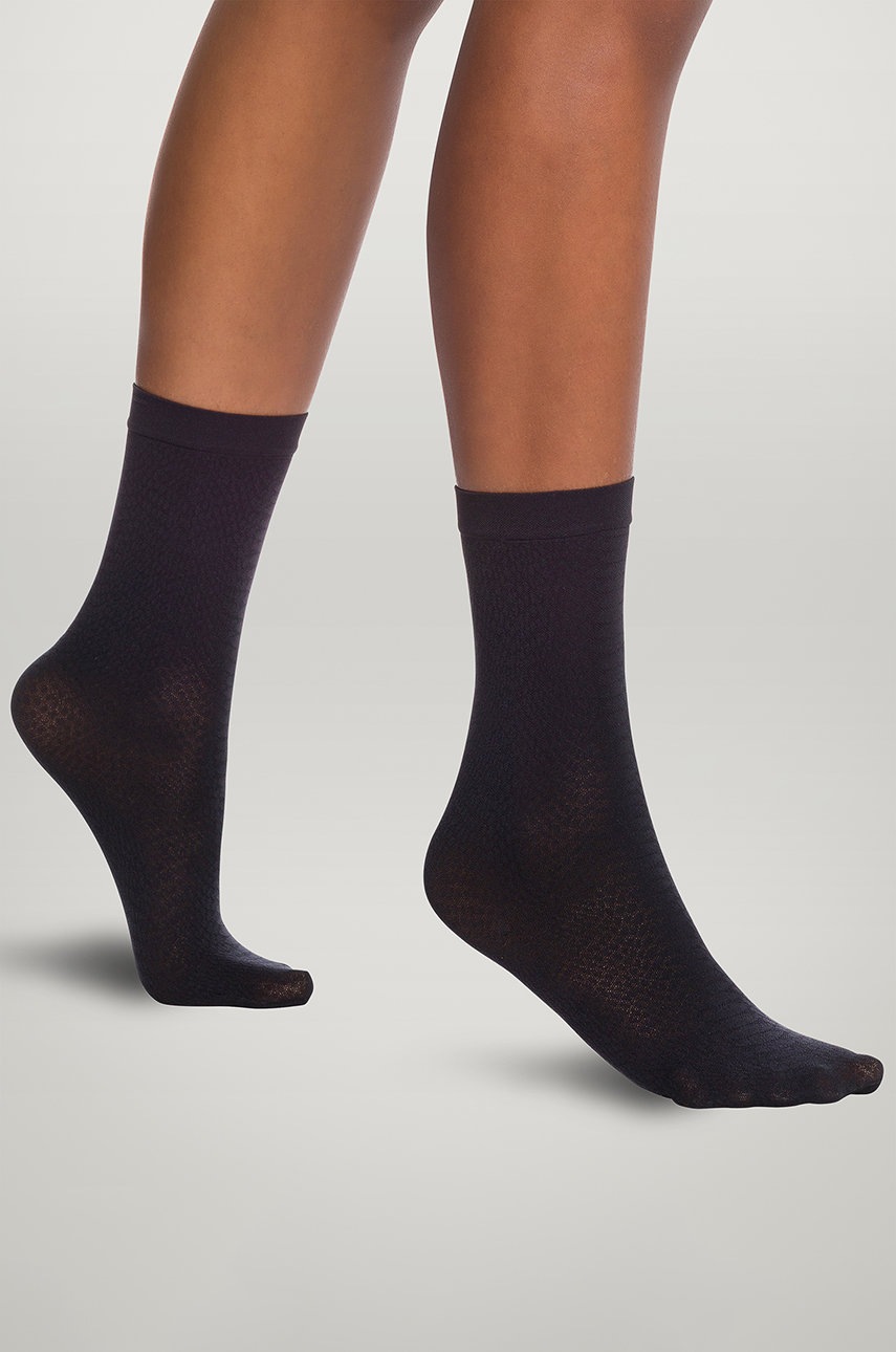 

Чорапи Wolford дамски в черно, Черен