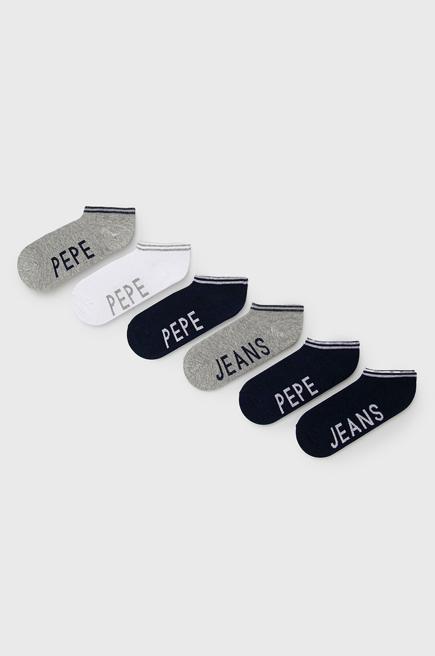 

Чорапи Pepe Jeans Sandi (3 чифта) дамски в тъмносиньо, Тъмносин
