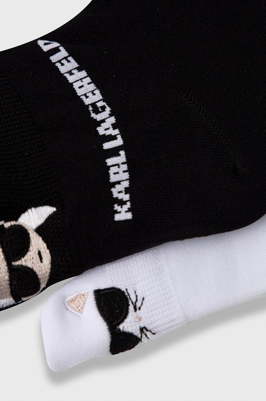 

Носки Karl Lagerfeld женское цвет чёрный
