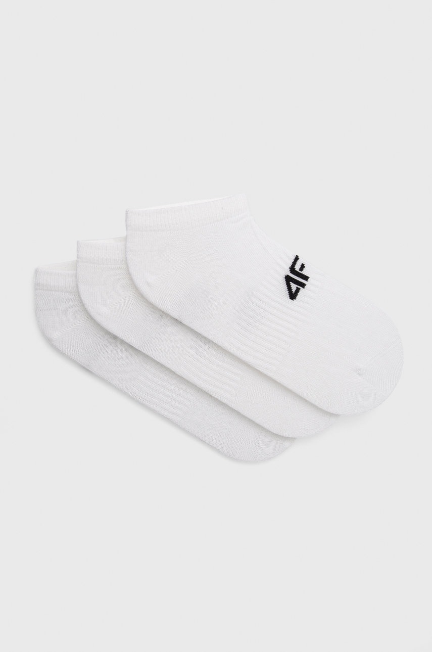 

Чорапи 4F (3 чифта) дамски в бяло, Бял