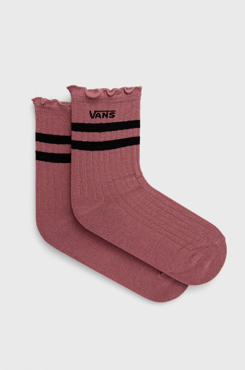 

Шкарпетки Vans жіночі колір рожевий VN0A4S8PYRT1-DECOROSE