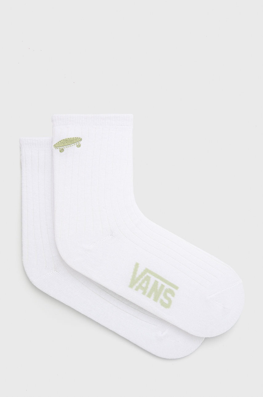 

Чорапи Vans дамски в бяло, Бял