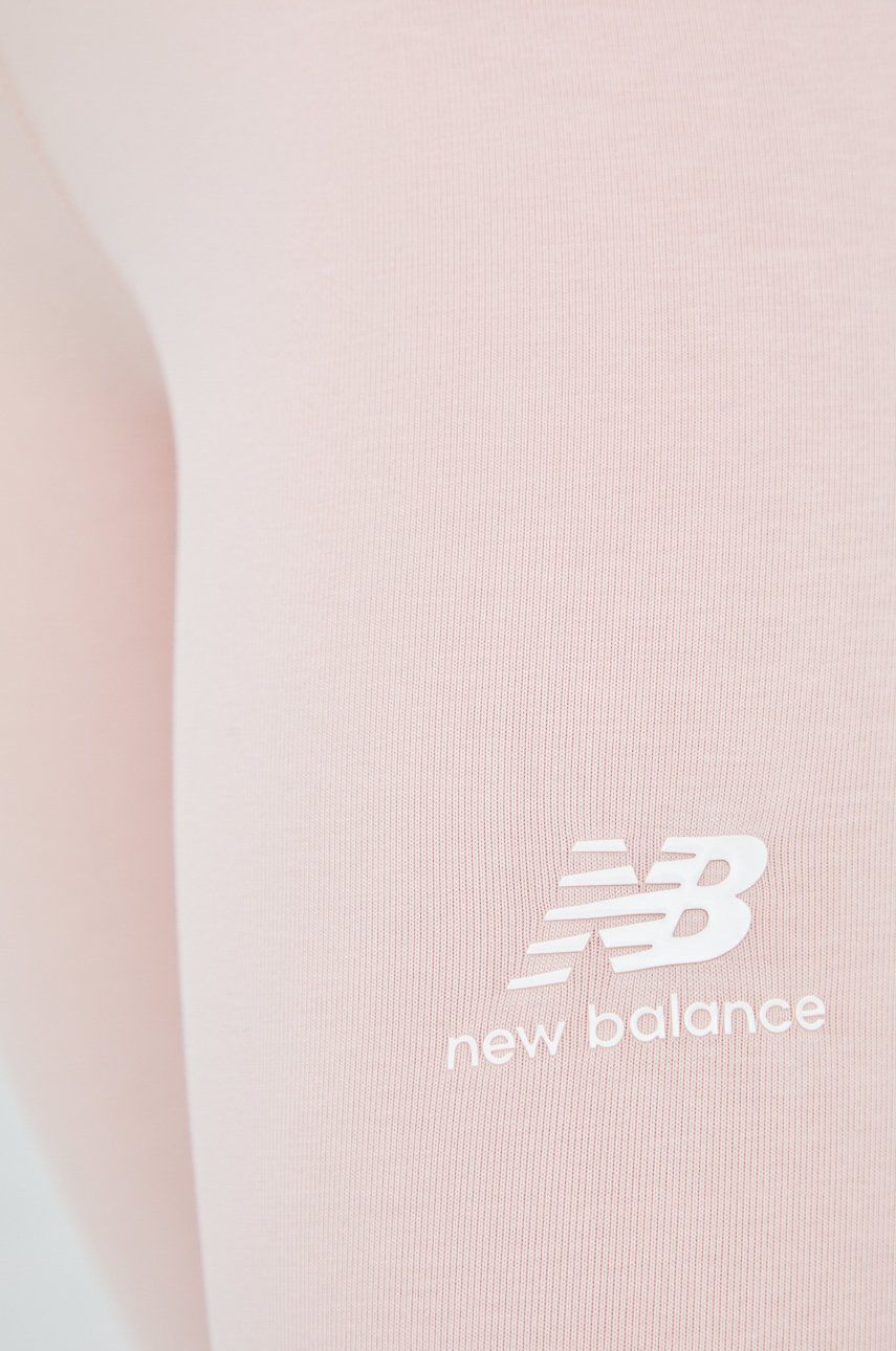 Tajice New Balance za žene, boja: ružičasta, glatki materijal, WP21556PIE-PIE