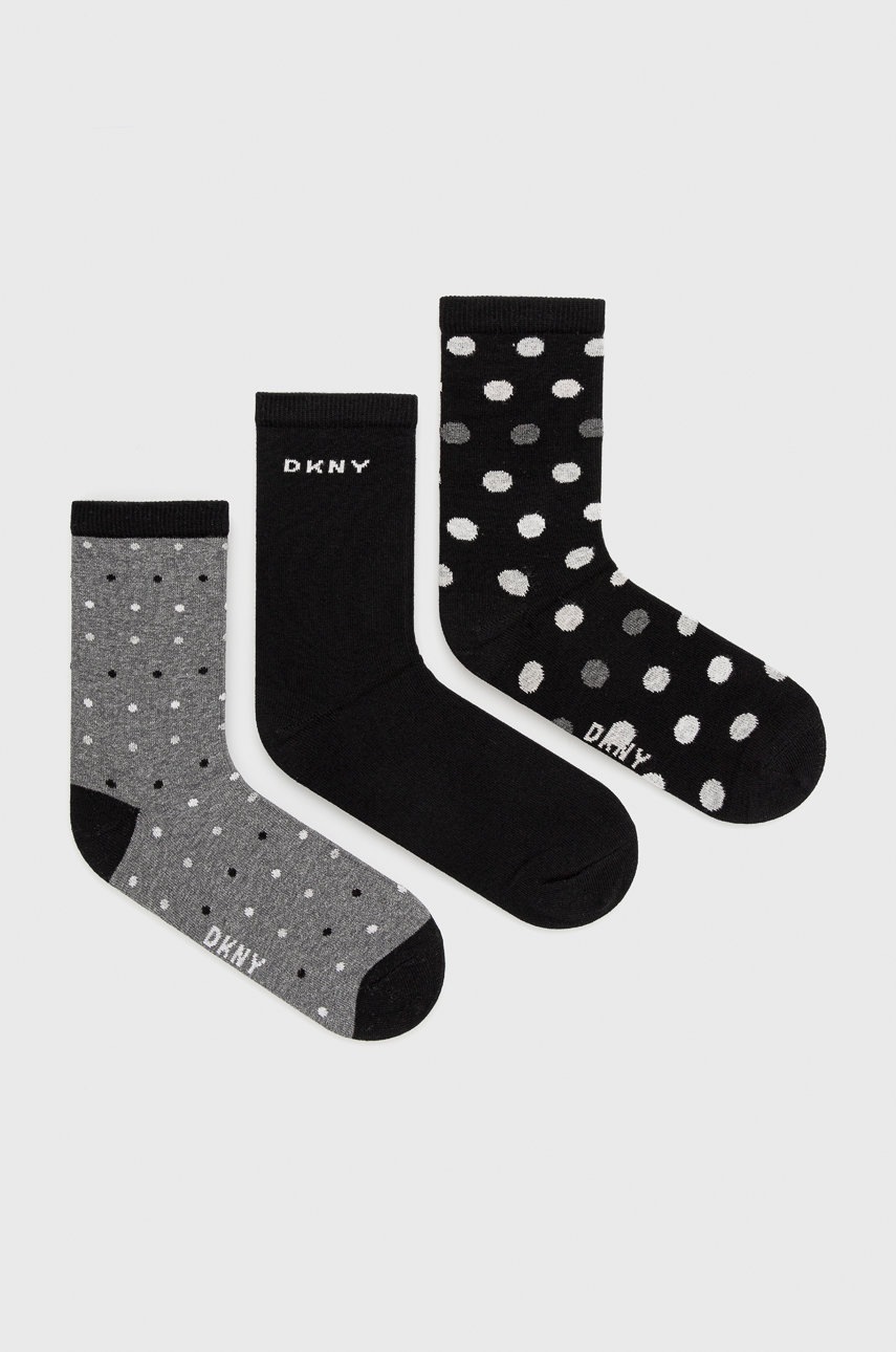 

Чорапи Dkny дамски в черно, Черен