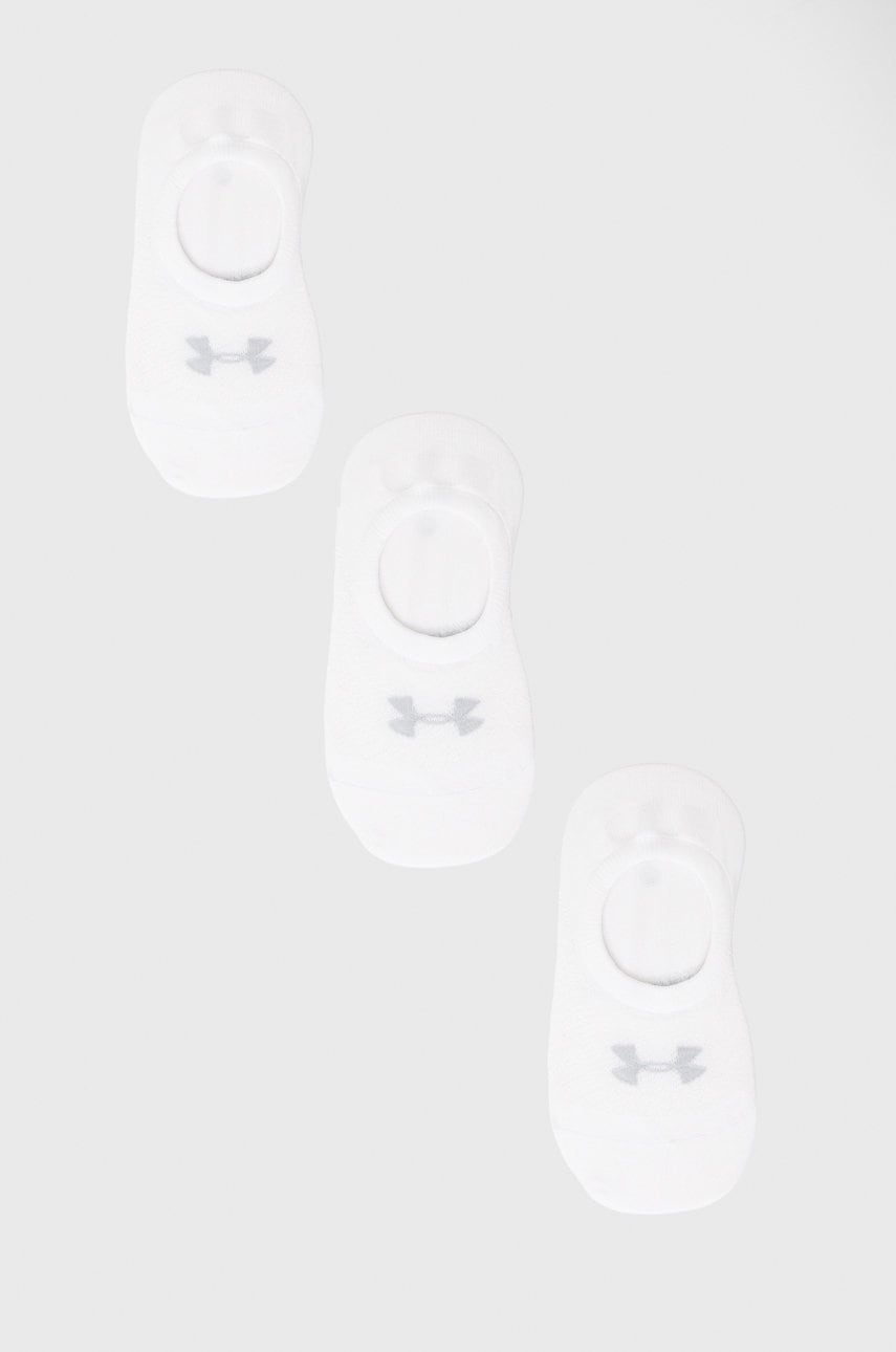 Under Armour skarpetki (3-pack) damskie kolor biały