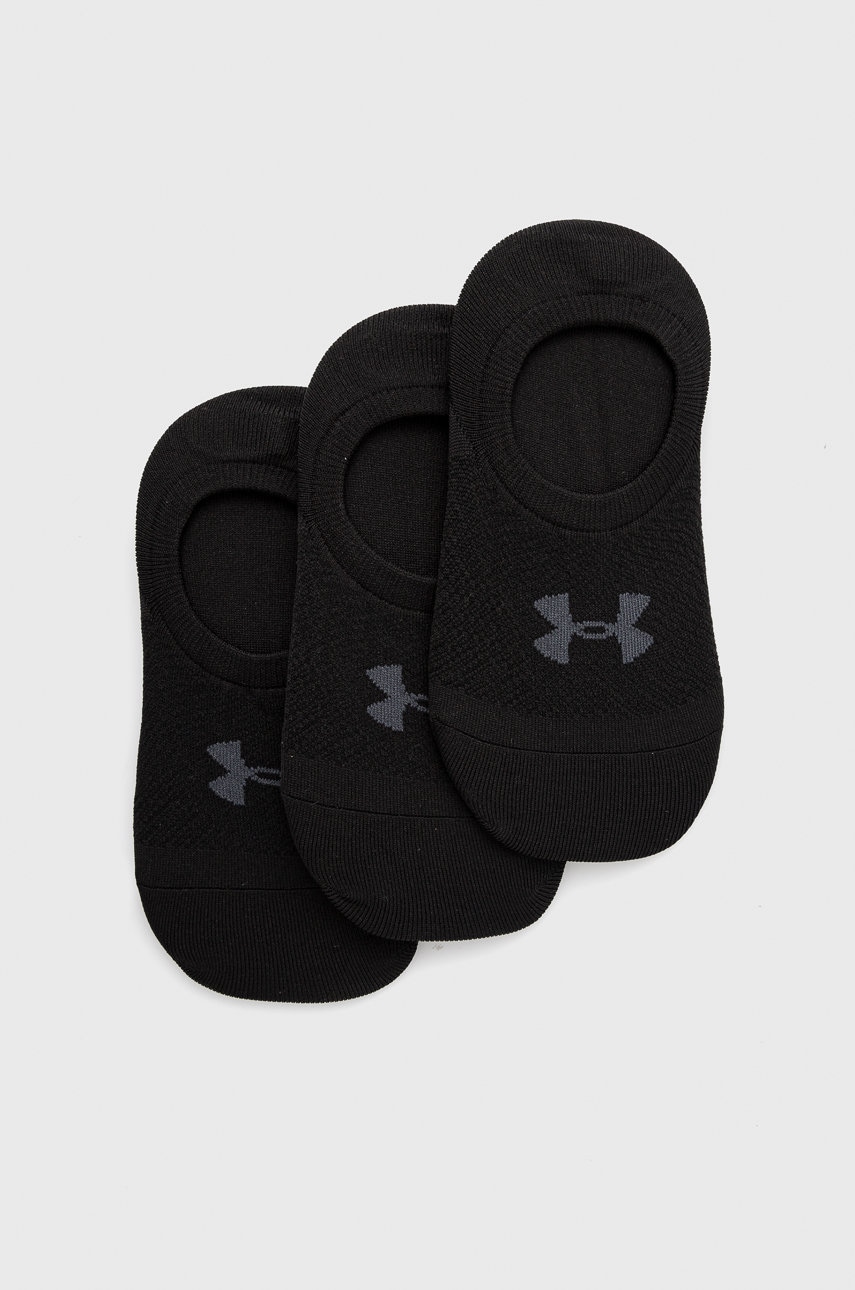 Under Armour sosete 1370075 femei, culoarea negru