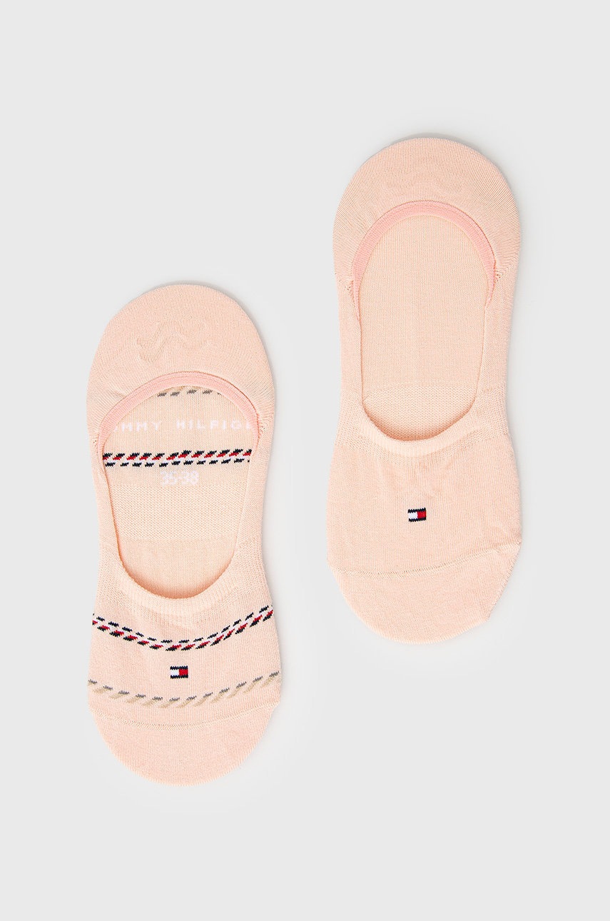 

Носки Tommy Hilfiger (2-pack) женские цвет розовый