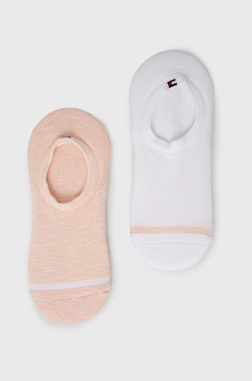 

Носки Tommy Hilfiger (2-pack) женские цвет розовый