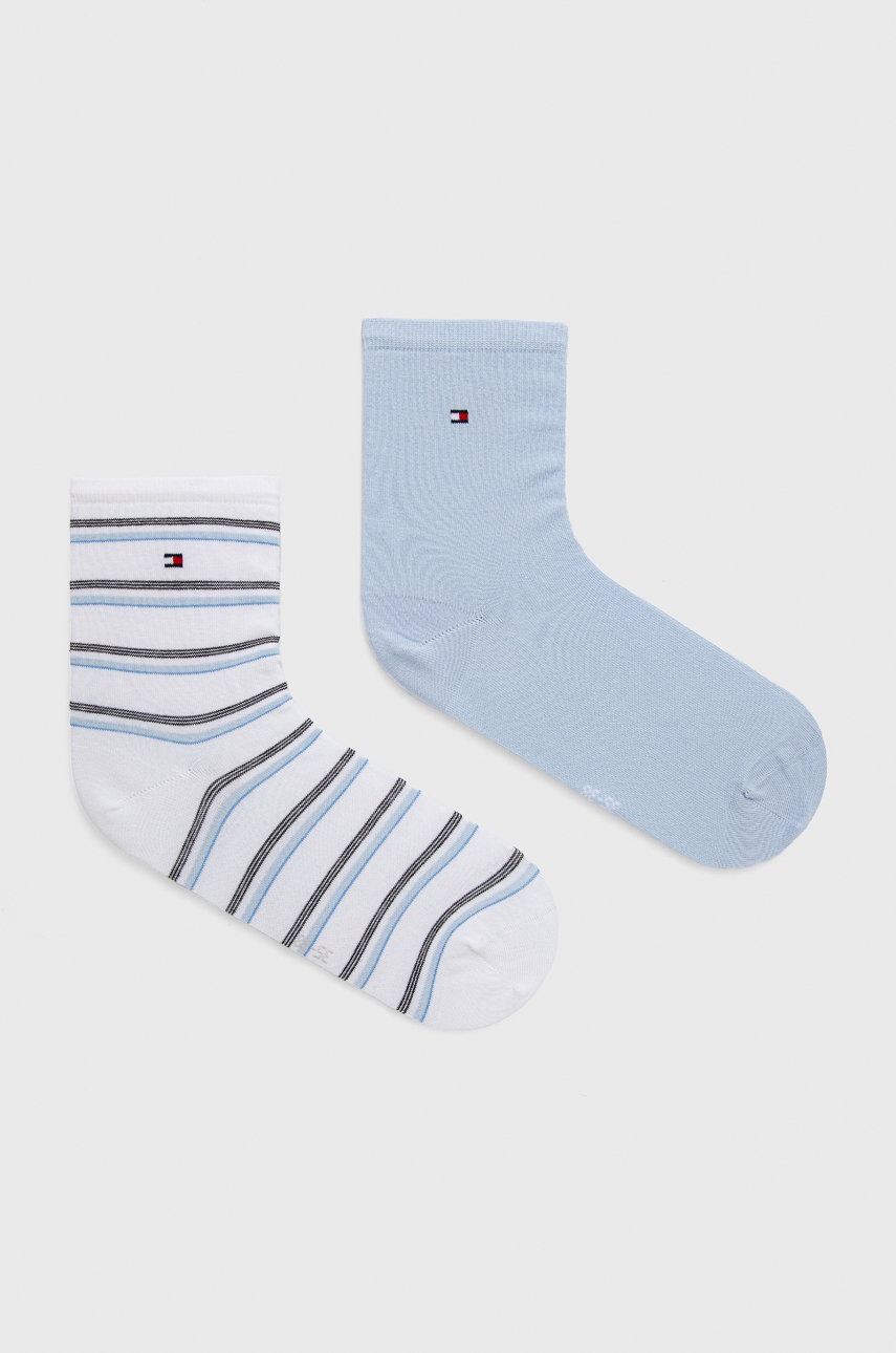 

Чорапи Tommy Hilfiger (2 чифта) дамски, Син