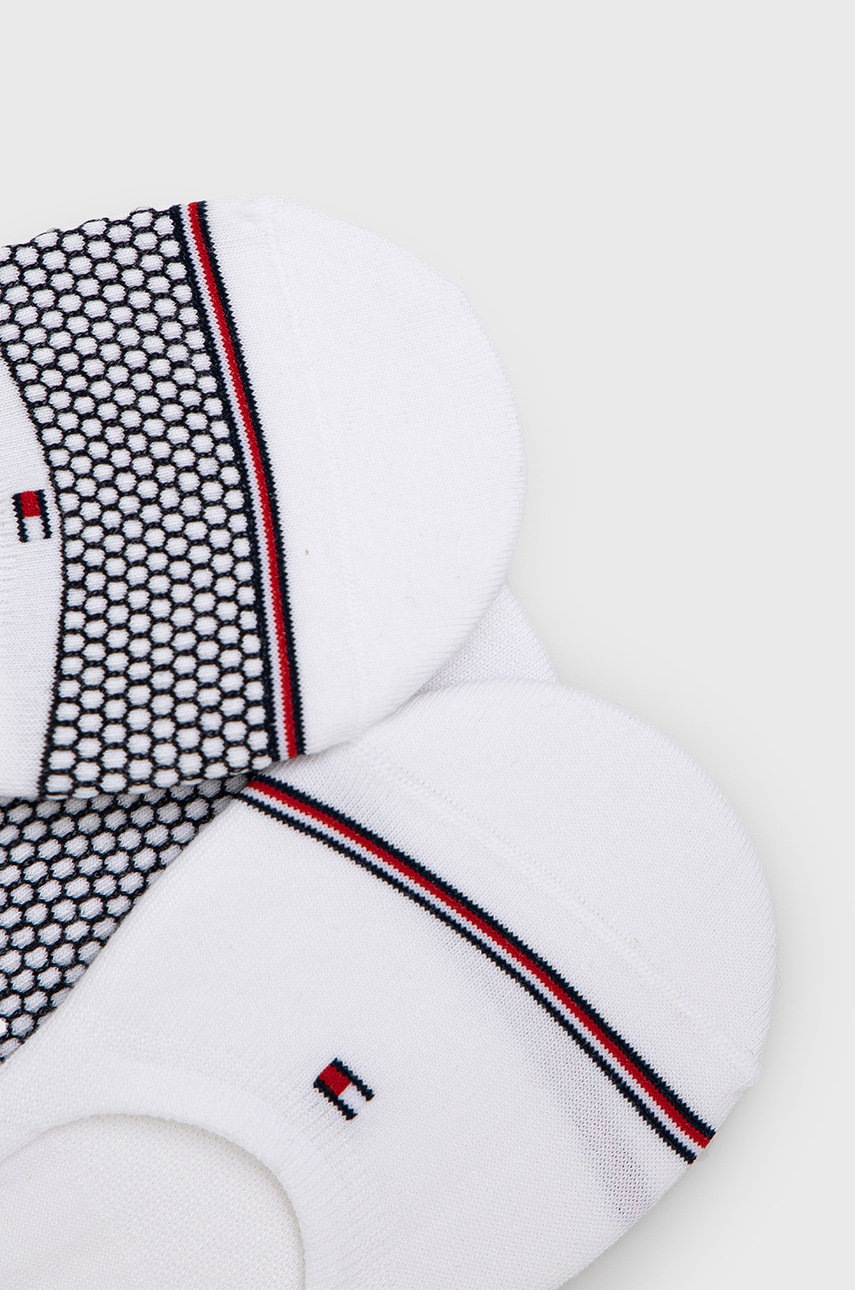

Шкарпетки Tommy Hilfiger (3-pack) жіночі колір білий