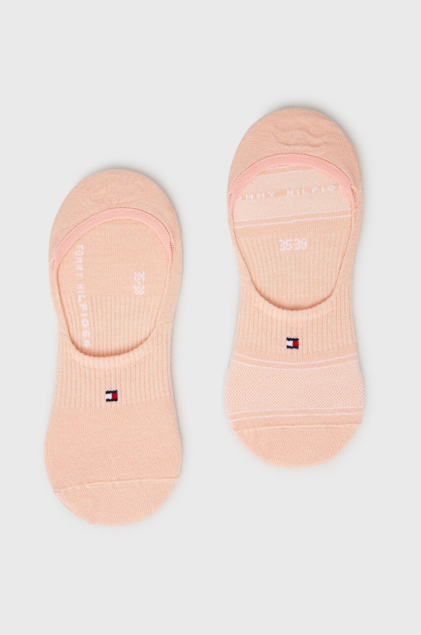 

Шкарпетки Tommy Hilfiger (2-pack) жіночі колір помаранчевий