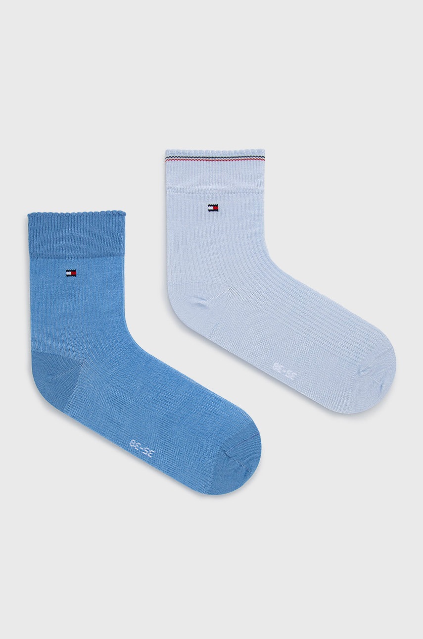 

Чорапи Tommy Hilfiger (2 чифта) дамски, Син