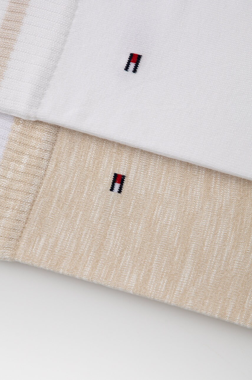

Носки Tommy Hilfiger (2-pack) женские цвет бежевый