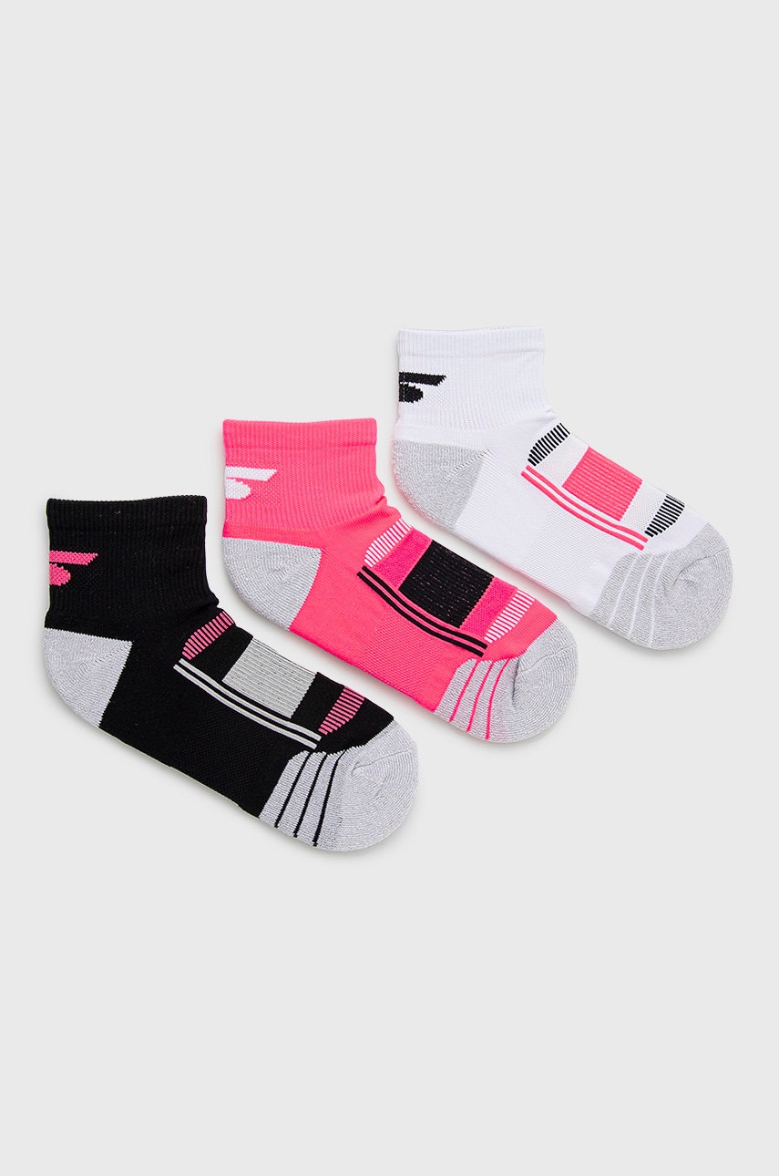 

Чорапи Skechers (3 чифта) дамски в лилаво, Виолетов