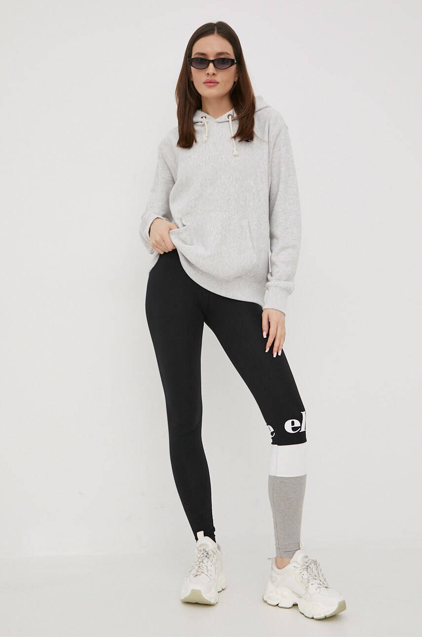 

Леггинсы Ellesse женские цвет чёрный с принтом