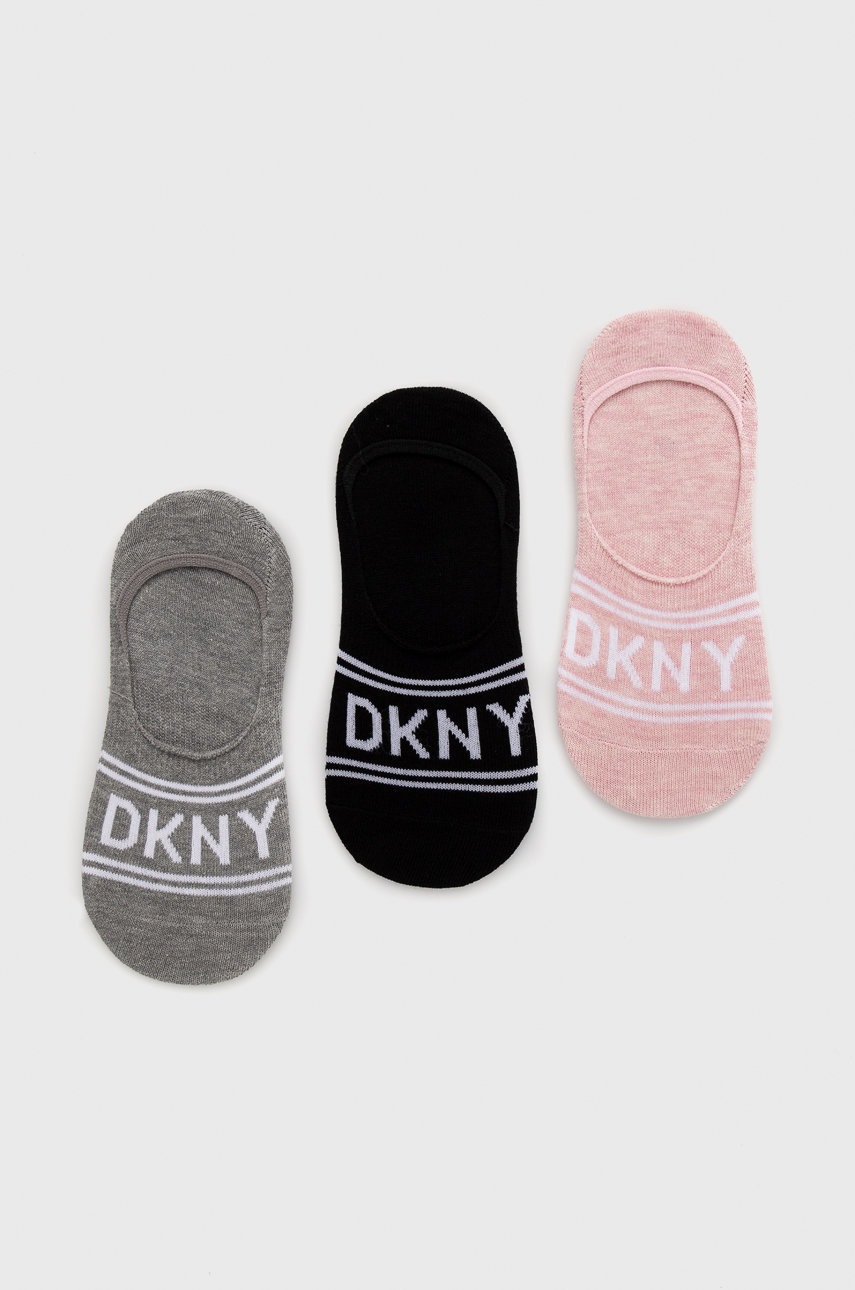 

Чорапи Dkny в сиво, Сив