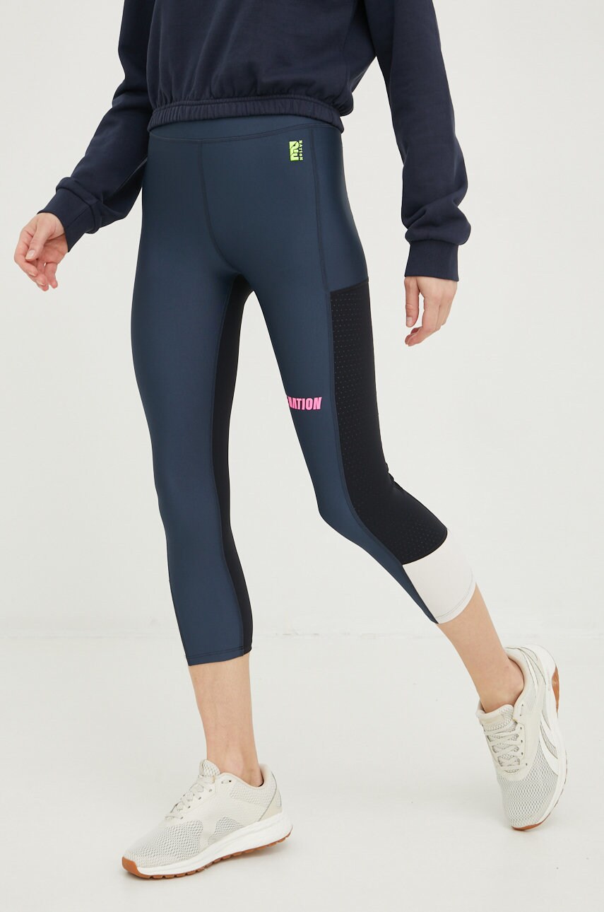 P.e nation leggins de antrenament outline femei, neted
