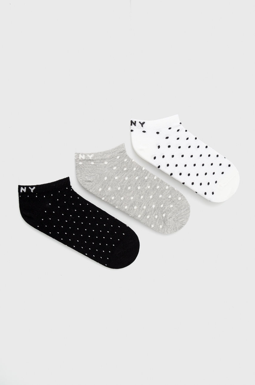 

Чорапи Dkny (3-pack) в черно, Черен