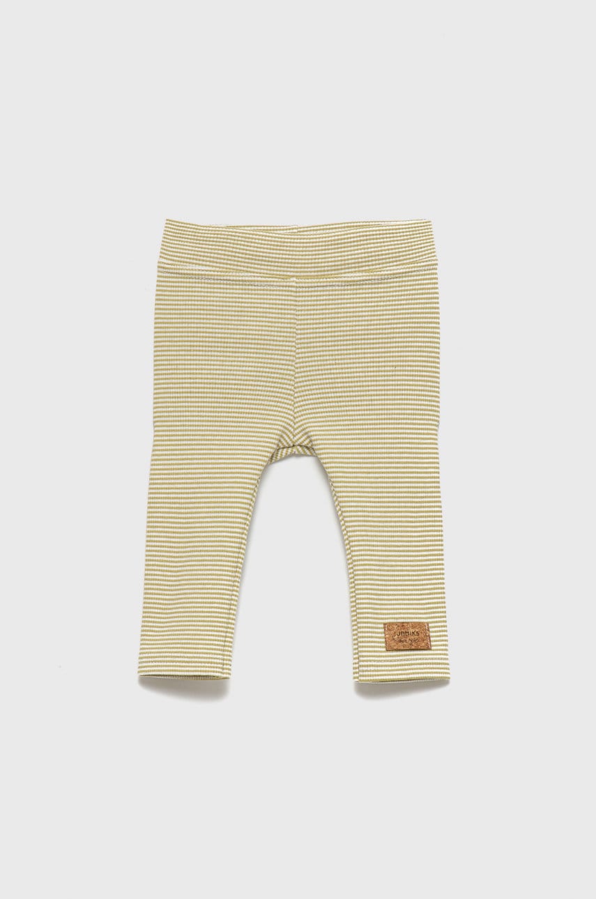 Jamiks leggins copii citrone culoarea bej, material neted