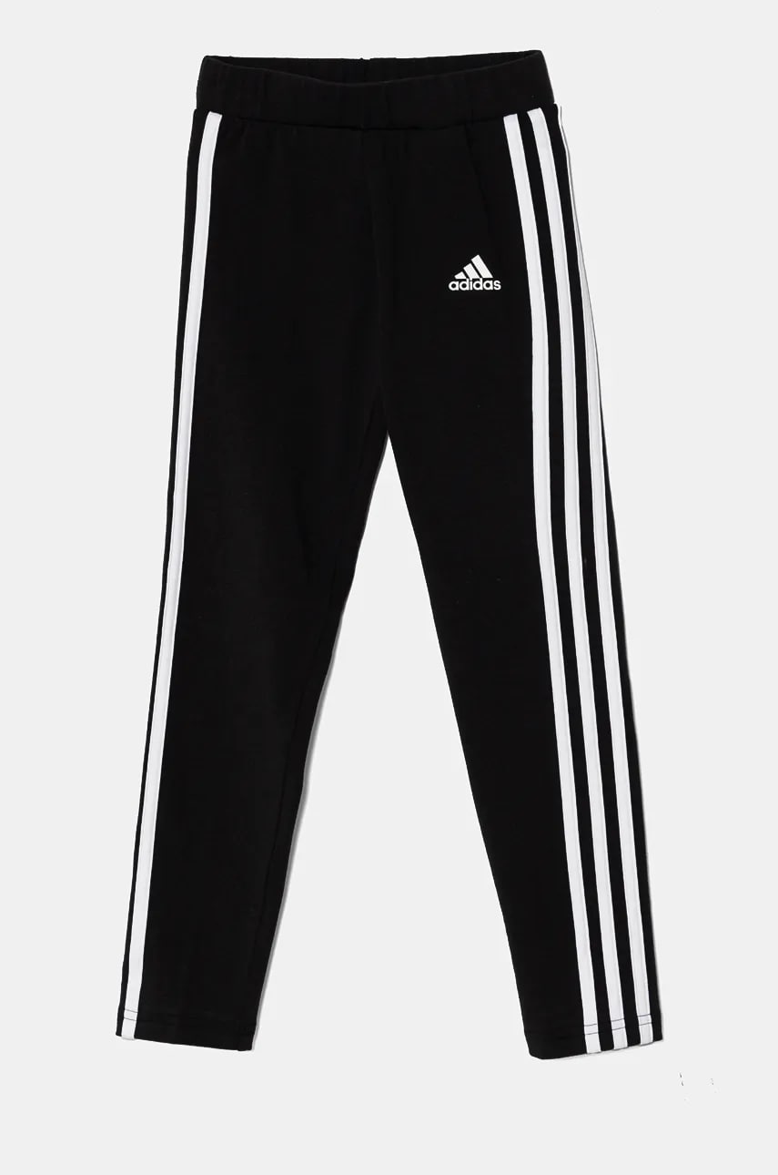 adidas Performance leggins copii H65800 culoarea negru, cu imprimeu