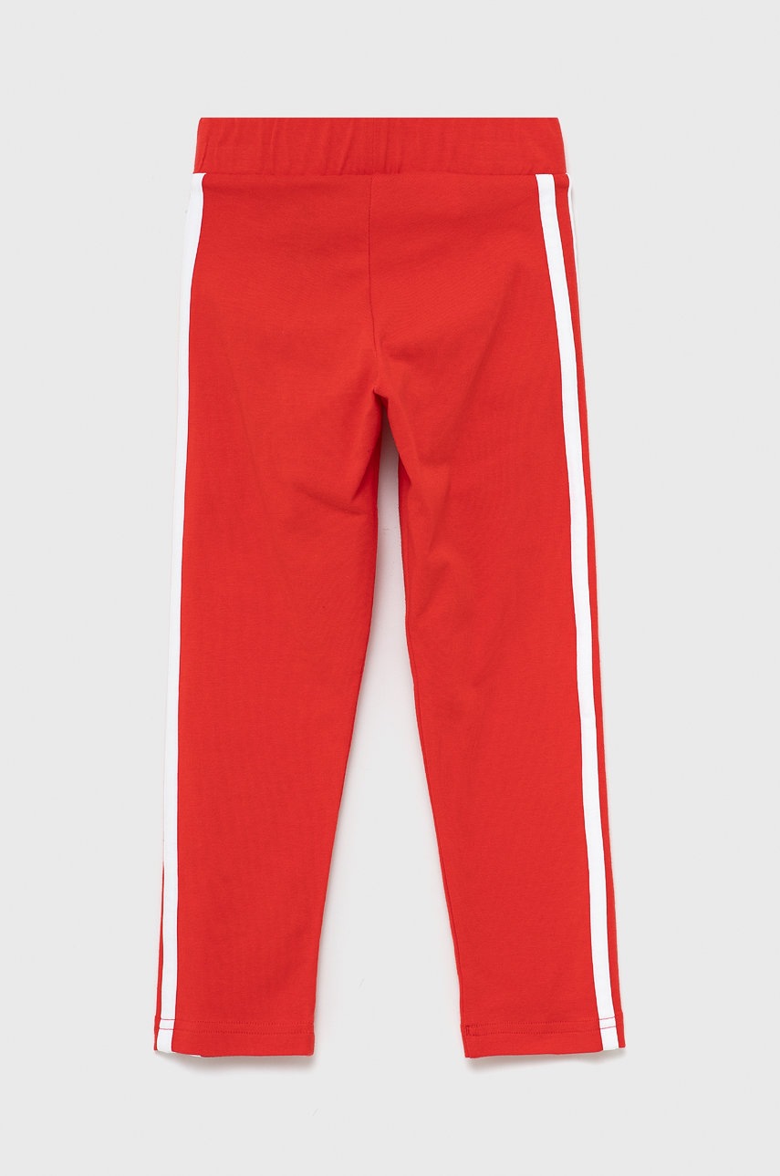 

Детские леггинсы adidas Performance HF1898 цвет красный с аппликацией