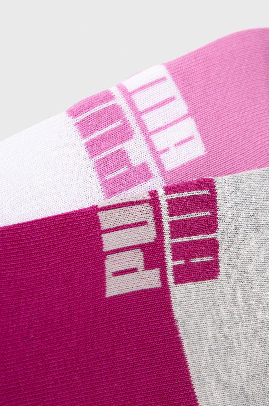 

Дитячі шкарпетки Puma (2-pack) 935462.G колір рожевий