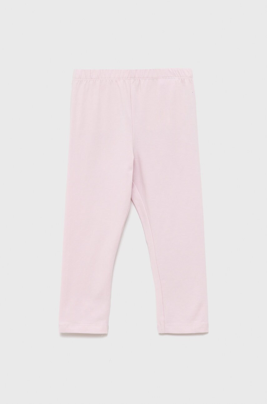 Name it leggins copii culoarea roz, neted