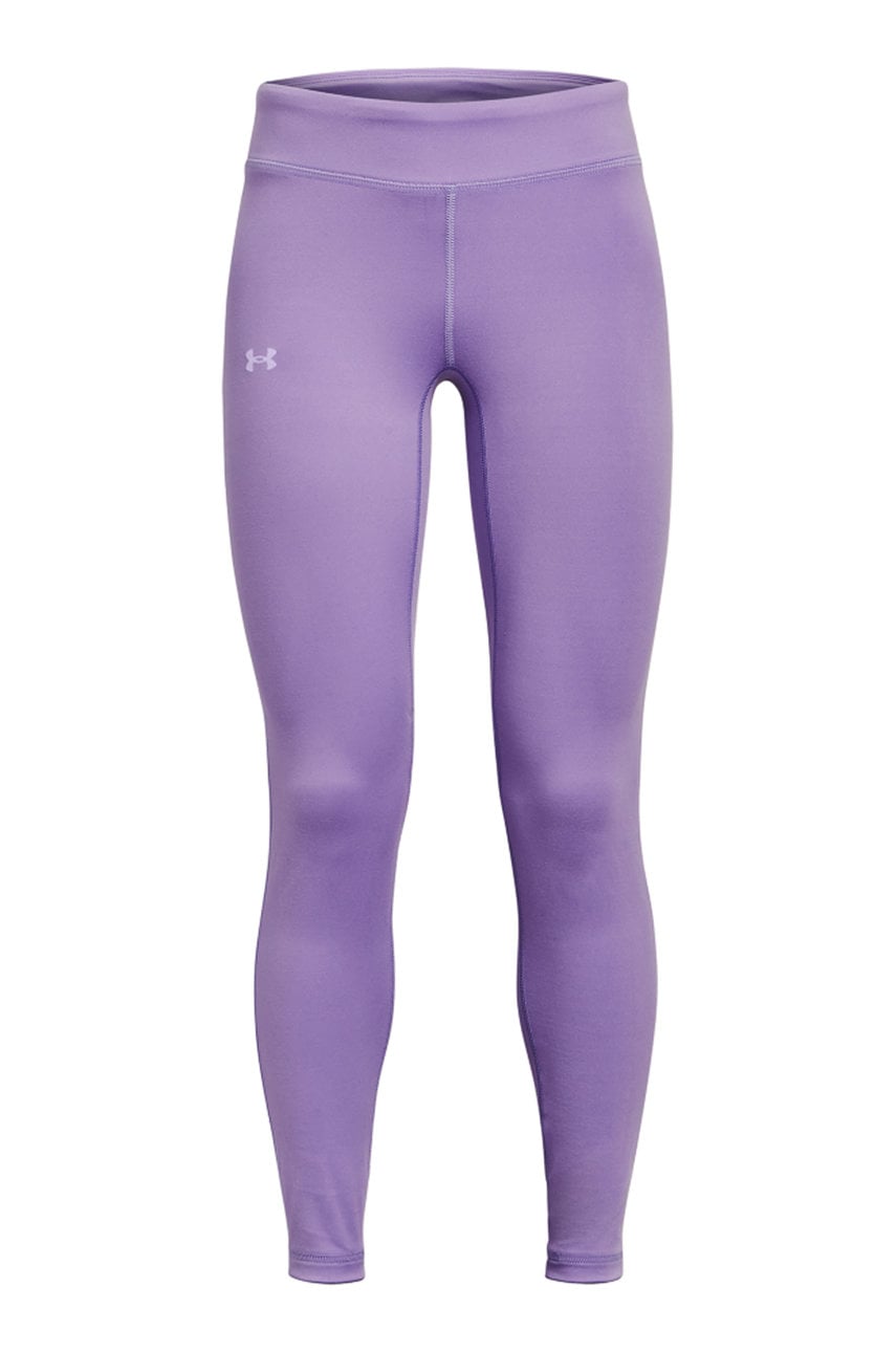 Дитячі легінси Under Armour 1366119 колір фіолетовий однотонні Дитячі легінси Under Armour 1366119 колір фіолетовий однотонні
