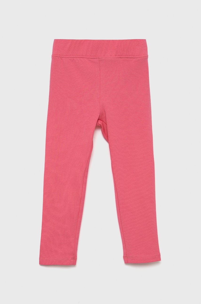 Tom Tailor leggins copii culoarea roz, neted