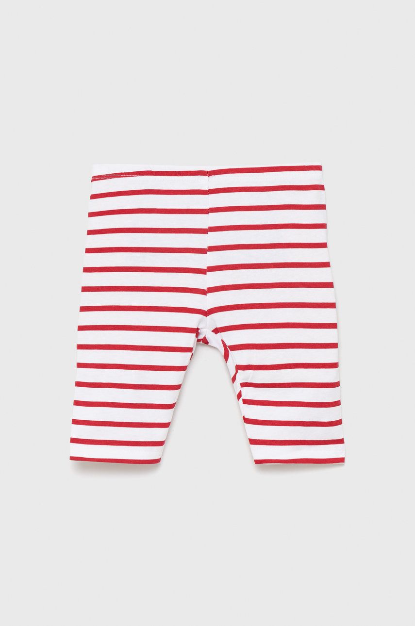 Birba&Trybeyond legginsy dziecięce kolor czerwony wzorzyste